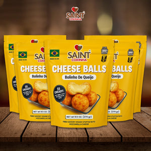 Saint Coxinha's Family Recipe - Cheese Balls - Just Warm it! (5 packs)