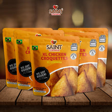 Load image into Gallery viewer, Saint Coxinha&#39;s Family Recipe - XL Coxinha - Just Warm it!  (5_Packs)
