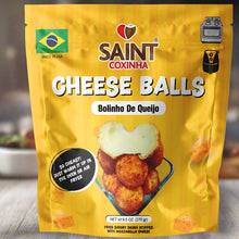 Load image into Gallery viewer, Saint Coxinha&#39;s Family Recipe - Cheese Balls - Just Warm it! (5 packs)
