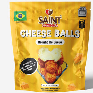 Saint Coxinha's Family Recipe - Cheese Balls - Just Warm it! (10 packs)